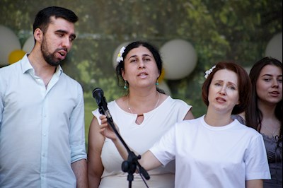 В Горпарке прошел праздник ко Дню семьи, любви и верности