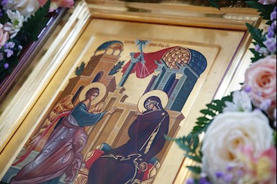 Великая вечерня в соединении с Литургией святителя Иоанна Златоуста в Свято-Троицком кафедральном соборе г. Саратова