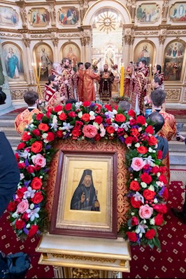 Божественная литургия в Покровском соборе Саратова