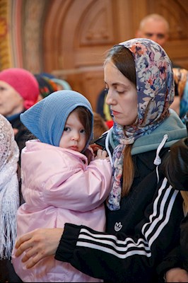 Великая вечерня в соединении с Литургией святителя Иоанна Златоуста в Свято-Троицком кафедральном соборе г. Саратова