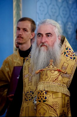 Молебен в Свято-Троицком кафедральном соборе г. Саратова