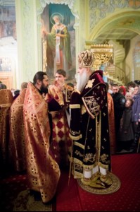 Встреча Феодоровской иконы Божией Матери и Всенощное бдение в храме в честь Покрова Пресвятой Богородицы г. Саратова