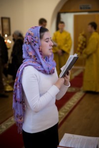 Митрополит Саратовский совершил Божественную литургию в храме во имя святителя Митрофана Воронежского города Саратова