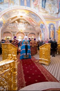 Божественная Литургия и Чин Торжества Православия в Свято-Троицком кафедральном соборе г. Саратова