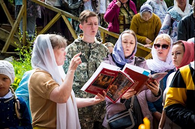Завершился крестный ход Саратов – Вавилов Дол