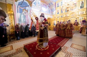 Божественная Литургия и Чин Торжества Православия в Свято-Троицком кафедральном соборе г. Саратова