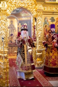 Божественная Литургия и Чин Торжества Православия в Свято-Троицком кафедральном соборе г. Саратова