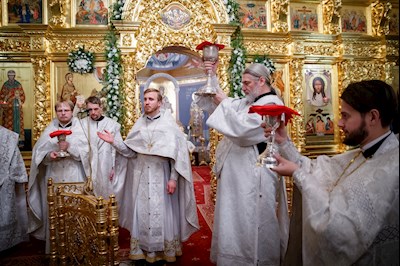 Ночное Рождественское богослужение