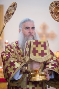 Митрополит Саратовский совершил Божественную литургию в храме во имя святителя Митрофана Воронежского города Саратова