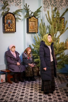 Соборное служение архиереев Саратовской митрополии в Свято-Духовском соборе Саратова