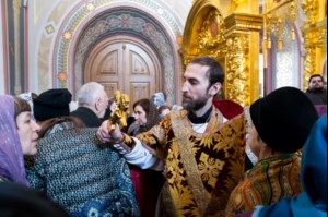 Божественная Литургия и Чин Торжества Православия в Свято-Троицком кафедральном соборе г. Саратова
