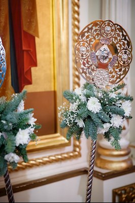 Соборное служение архиереев Саратовской митрополии в Свято-Духовском соборе Саратова