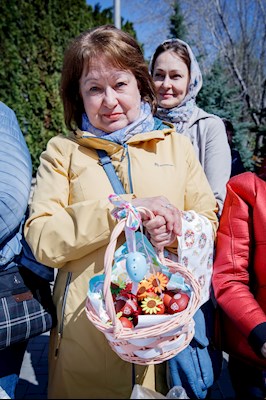 Крещальная литургия в Свято-Троицком кафедральном соборе Саратова