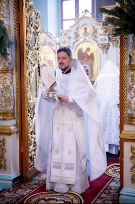 Соборное служение архиереев Саратовской митрополии в Свято-Духовском соборе Саратова