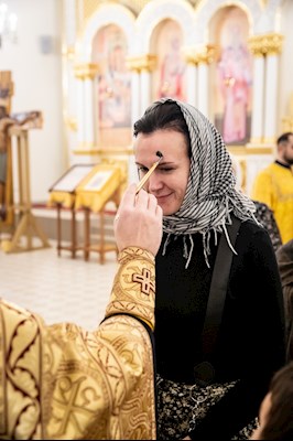 В Спиридоновском соборном храме встретили ковчег с частицей мощей святителя Спиридона Тримифунтского