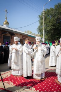 В преддверии празднования Собора Саратовских святых совершена панихида по убиенным в годы гонений