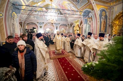 Ночное рождественское богослужение