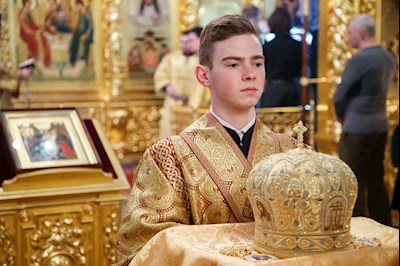 Митрополит Игнатий совершил Божественную литургию в Свято-Троицком кафедральном соборе г. Саратова