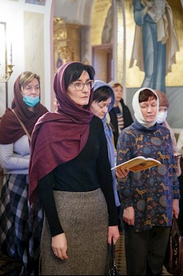 Митрополит Игнатий совершил Божественную литургию в Свято-Троицком кафедральном соборе г. Саратова