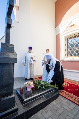 Совершена панихида по архиепископу Пимену (Хмелевскому)