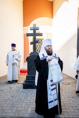 Совершена панихида по архиепископу Пимену (Хмелевскому)
