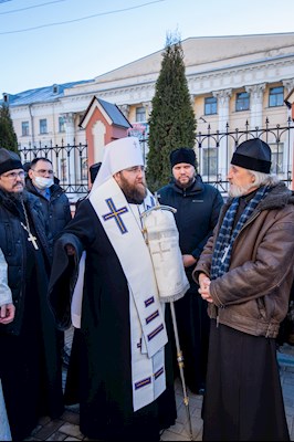 Совершена панихида по архиепископу Пимену (Хмелевскому)