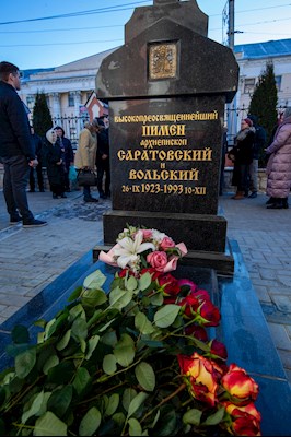 Совершена панихида по архиепископу Пимену (Хмелевскому)