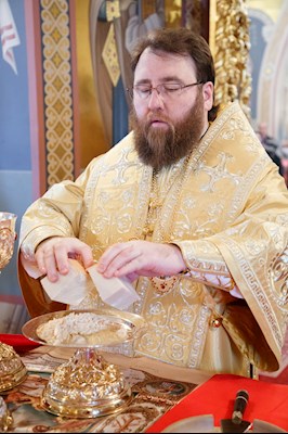 Митрополит Игнатий совершил Божественную литургию в Свято-Троицком кафедральном соборе г. Саратова