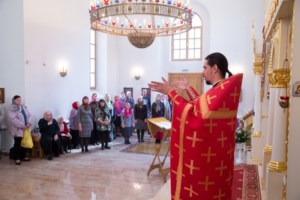 Совершена Пасхальная Литургия с сурдопереводом