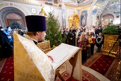 Ночное рождественское богослужение