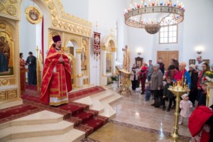 Совершена Пасхальная Литургия с сурдопереводом