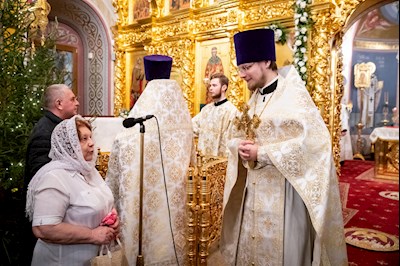 Ночное рождественское богослужение