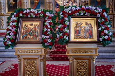 Митрополит Игнатий совершил всенощное бдение в Покровском храме Саратова