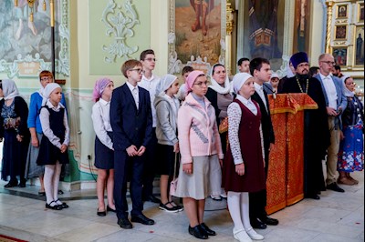 Митрополит Игнатий совершил всенощное бдение в Покровском храме Саратова