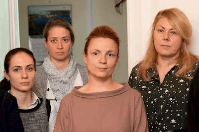 Митрополит Саратовский и Вольский Игнатий представил сотрудникам ФХУ нового руководителя управления