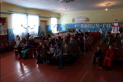 В селе Песчанка прошел рождественский концерт