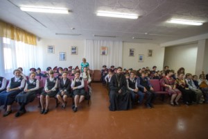 Гимназисты побывали в гостях у юных казаков