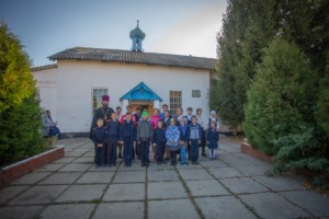 Гимназисты побывали в гостях у юных казаков
