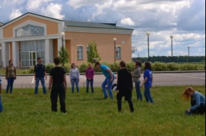 Активисты молодежных обществ Саратовской епархии совершили поездку в музей-усадьбу М.Ю. Лермонтова в с. Тарханы