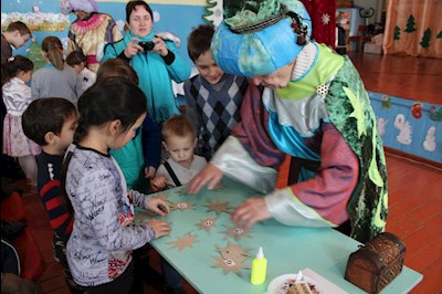 В селе Песчанка прошел рождественский концерт