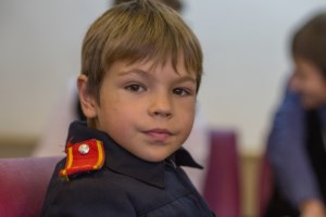 Гимназисты побывали в гостях у юных казаков