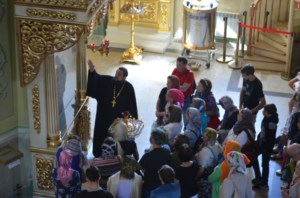 Саратовцы побывали на экскурсиях в Покровском храме и СПДС