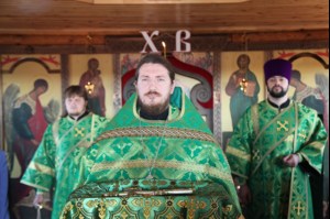 Всенощное бдение в храме во имя преподобного Сергия Радонежского с. Кошели Воскресенского района
