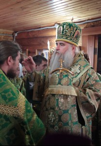 Всенощное бдение в храме во имя преподобного Сергия Радонежского с. Кошели Воскресенского района