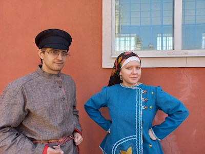 В Покровской православной гимназии прошел фестиваль «Кланяюсь низко родной старине»