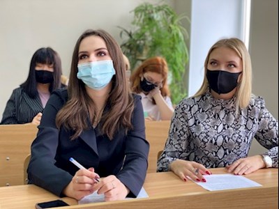 В Покровской гимназии состоялся профориентационный семинар для студентов университета