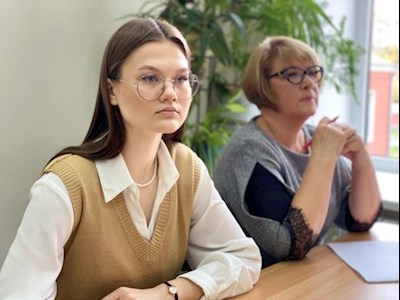 В Покровской гимназии состоялся профориентационный семинар для студентов университета