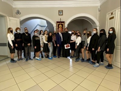 В Покровской гимназии состоялся профориентационный семинар для студентов университета