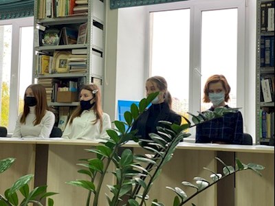 В Покровской гимназии состоялся профориентационный семинар для студентов университета