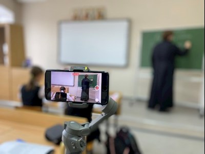 В Покровской гимназии состоялся профориентационный семинар для студентов университета